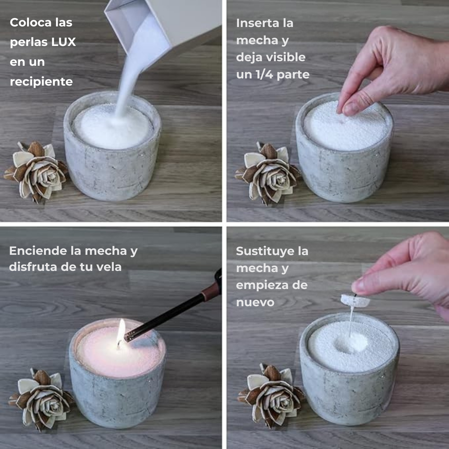 Velas Perladas